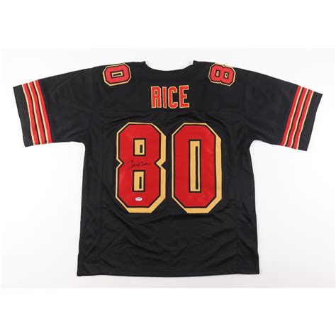 Jerry Rice Signed Jersey (PSA) | Pristine Auction