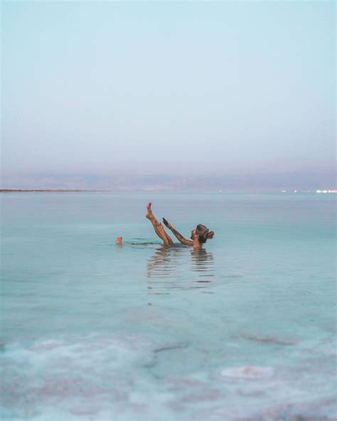 Floating in the Dead Sea, Israel - Find Us Lost