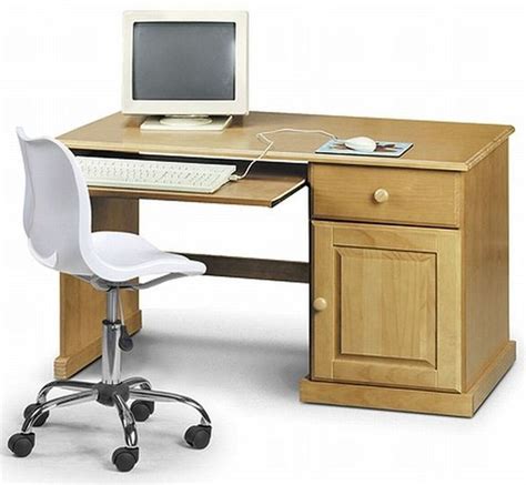 Small Pine Computer Desk - organization Ideas for Small Desk Check more ...