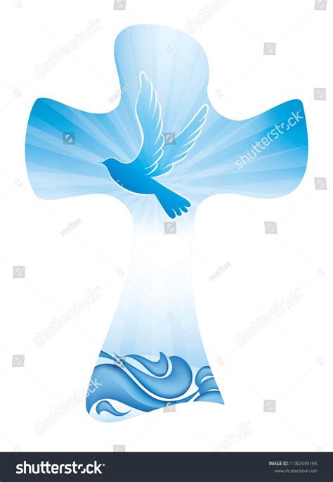 Catholic Baptism Symbols Dove