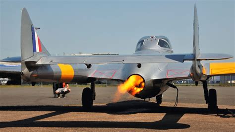 Flight test: De Havilland Vampire T.11 - Pilot