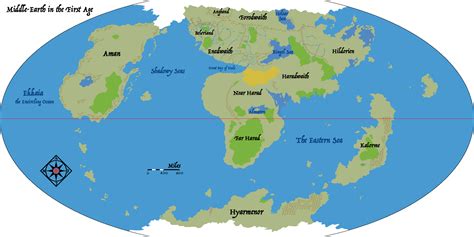 Jmenovat modlit se zapojení middle earth world map plocha zlomenina Zmírnit