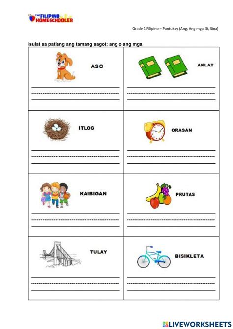 Pantukoy 853005 | Ann Shirley Oro | Live Worksheets