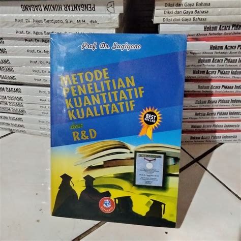 Jual Buku Metode Penelitian Kuantitatif kualitatif dan R&D By Sugiyono ...