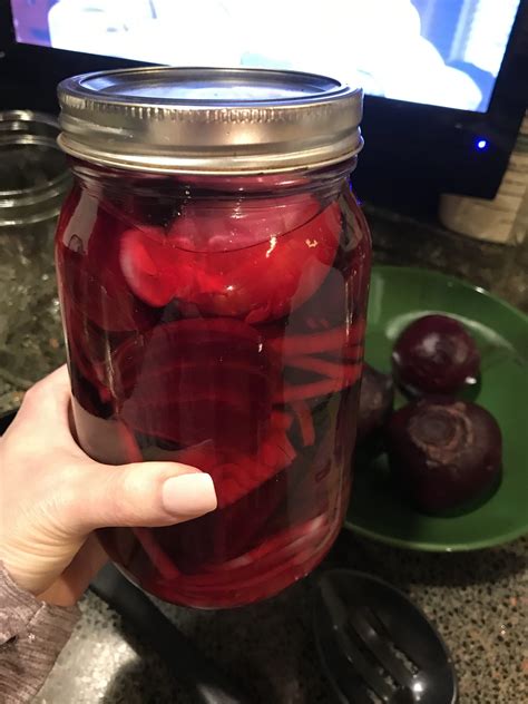 Refrigerator Pickled Beets & Onions with Hard Boiled Eggs | The Canning ...