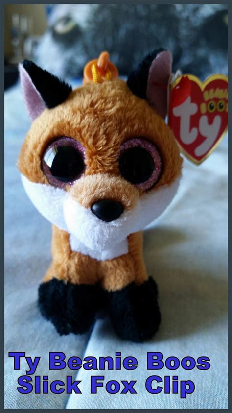 Ty Beanie Boos Slick Fox clip by Vesperwolfy87 on DeviantArt