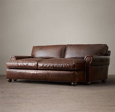 Original Lancaster Leather Daybed | Leather daybed, Best leather sofa ...