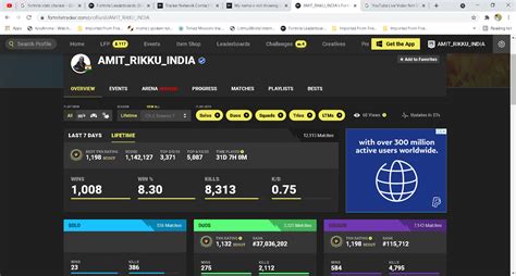 fortnite stat tracker - Ink Mistery