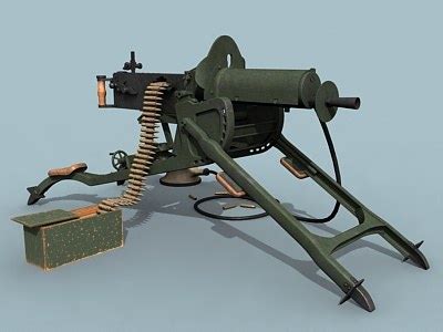 German Machine Guns - Famous WW1 Western Front Weapons