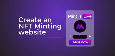 Create an NFT minting website - iMintify