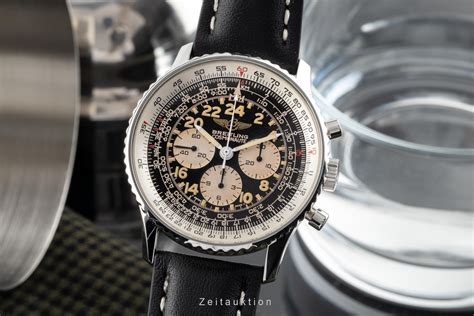 Breitling Navitimer Cosmonaute chronograph steel manual winding Kal ...