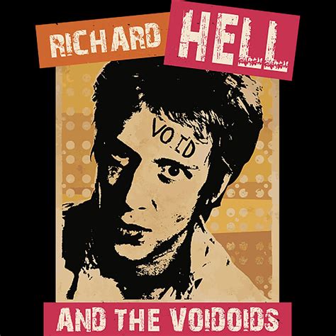 Richard Hell and The Voidoids TShirt Poster Painting by Tony Jeremy ...