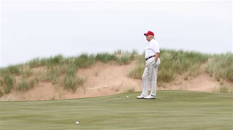 Documents show that Trump golf course damaged protected dunes in Scotland