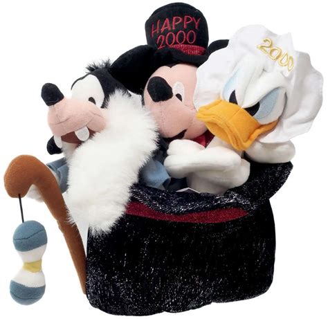 Disney Mickey, Donald Goofy Exclusive Plush Set Happy 2000 - ToyWiz