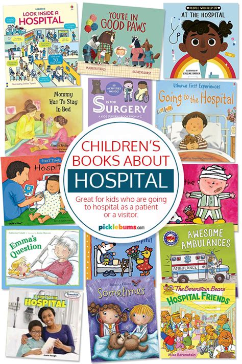 The Best Children's Books About Hospital. - Picklebums