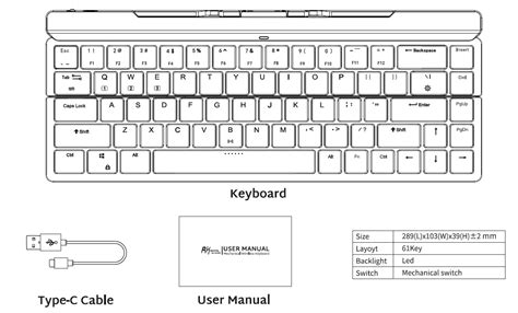 ROYAL KLUDGE RK925 Mechanical Keyboard User Manual