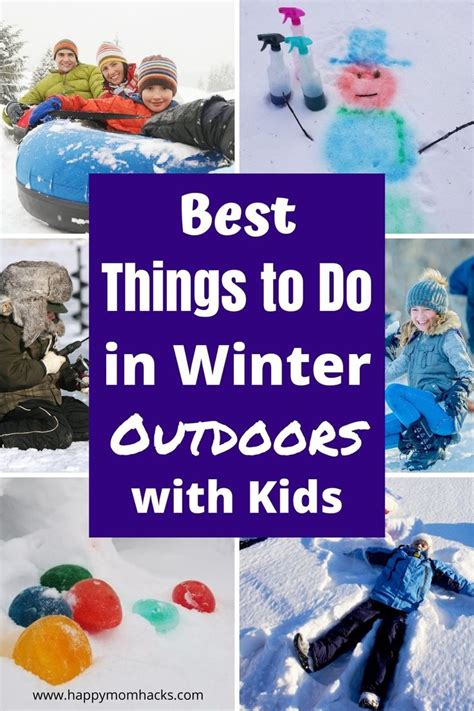 30 Outdoor Winter Activities for Kids