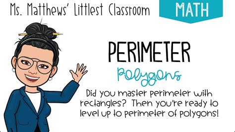 Perimeter of Polygons - YouTube