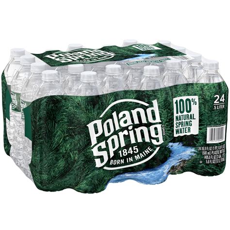 Order Poland Spring 100% Natural Spring Water, Plastic Bottles | Fast Delivery