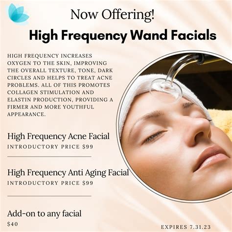 High Frequency Wand Facials - Lincoln NE Med Spa Aesthetics Specials!