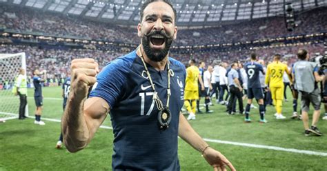 Adil Rami - Finale de la Coupe du Monde de Football 2018 en Russie à Moscou, opposant la France ...