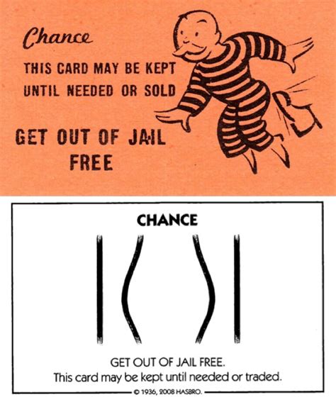 Then & Now #13: Monopoly "Get Out of Jail Free" card - Boing Boing