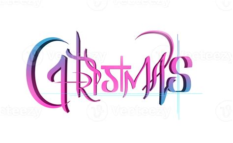 Blue Christmas letter 3d 14530261 PNG