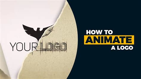 How to Animate a Logo in After Effects using a Template - YouTube