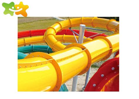 Combination Plastic Pool Water Slide , Large Pool Slides High Mechanical Strength