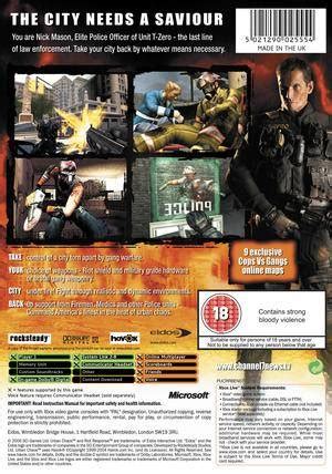 Urban Chaos - Riot Response boxarts for Microsoft Xbox - The Video ...