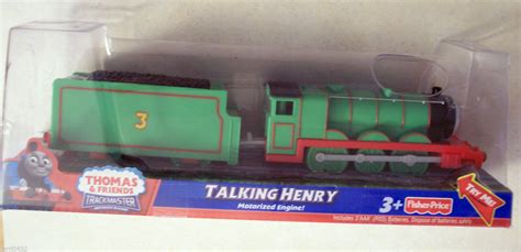 NEW Thomas & Friends Trackmaster Talking Henry Motorized Engine Fisher ...