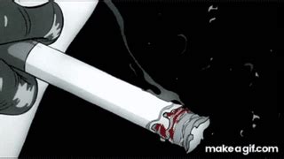 anime girls smoke (music video) on Make a GIF