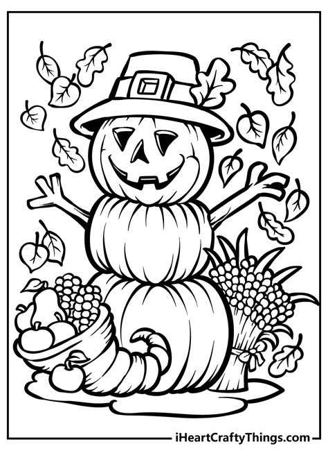 Halloween Coloring Pages To Print And Color