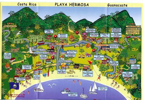 Maps - Nadene and Roland Tipper | Costa rica honeymoon, Costa rica vacation, Costa rica