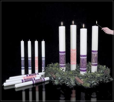 Advent Oil Candles | Shell or Refillable Sets | Liquid Paraffin ...