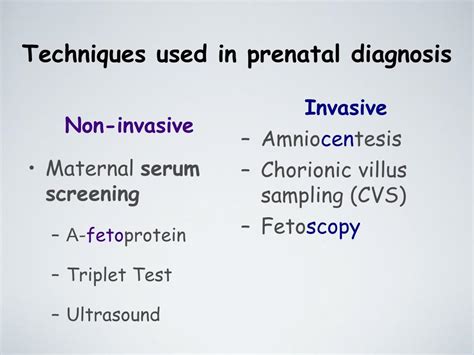 PPT - Prenatal diagnosis PowerPoint Presentation, free download - ID ...