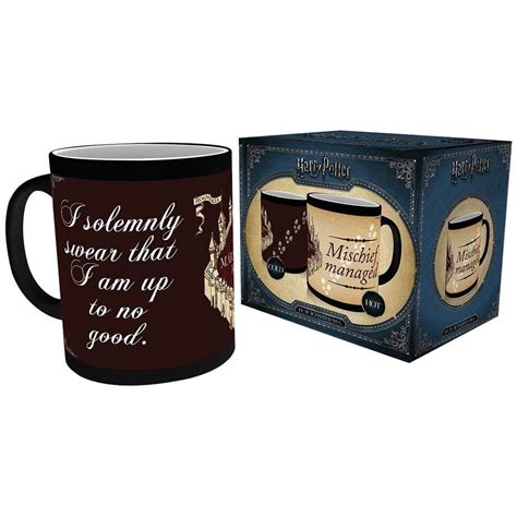 Harry Potter Marauders Map Mischief Managed Heat Change Coffee Tea Mug - Boxed | eBay