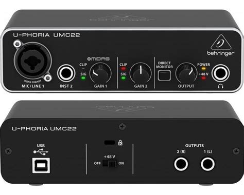 BEHRINGER U-PHORIA UMC22 - Casa Musical Delgado