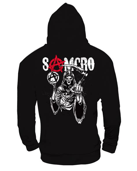 Sons of Anarchy Samcro Hoodie L | Licensed sweatshirt for bikers | horror-shop.com