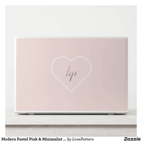 Hp Laptop Skin, Pastel Pink, Lovely Gift, Free Design, Tool Design ...