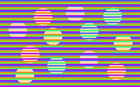 A Vivid Visual Illusion That Makes Dots of the Same Color Appear ...