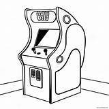 80s Retro Arcade Coloring Page 3000 2387 sketch template
