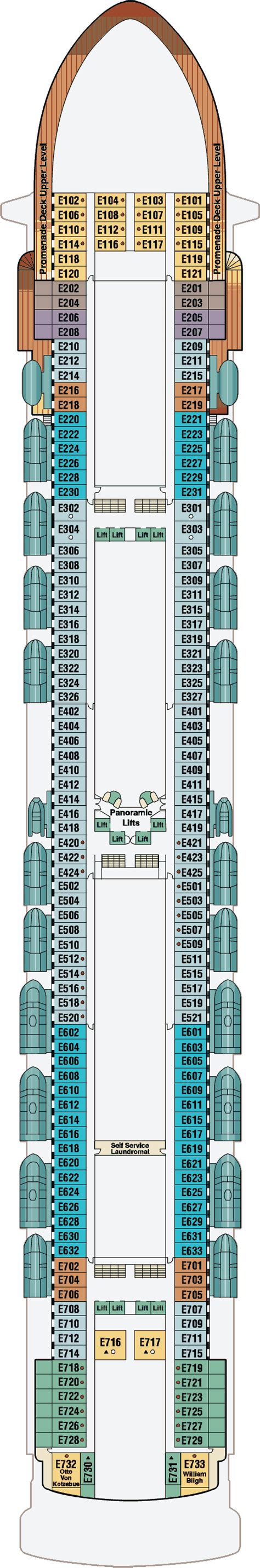 Grand Princess Deck Plans - Cruiseline.com