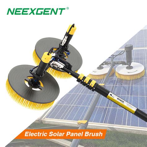 Neexgent solar cleaning brush automatical cleaning machine for solar cleaning robot and solar ...