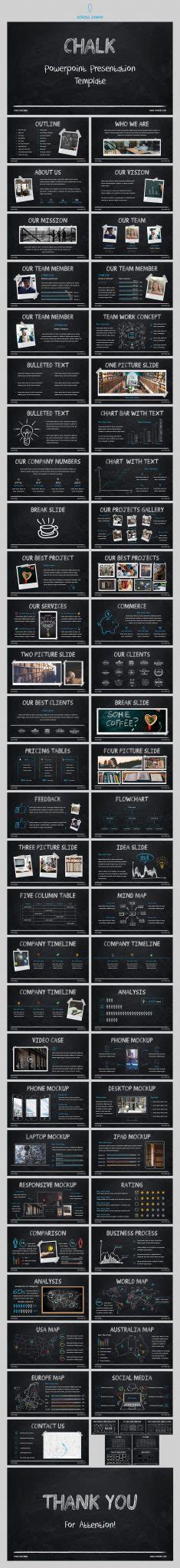 Chalk - Chalkboard Powerpoint Templates – MasterBundles