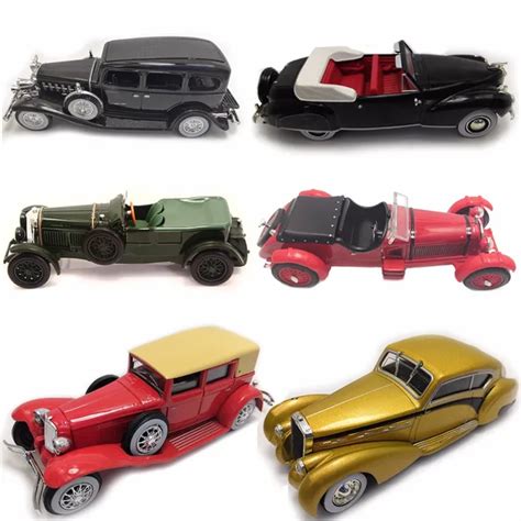 Five Types Die cast Model Cars the Old Car 1/43 Diecast Metal 1:43 ...