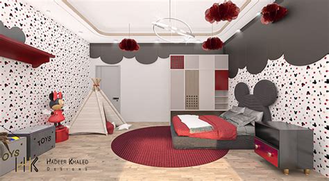 Mickey Mouse Bedroom on Behance