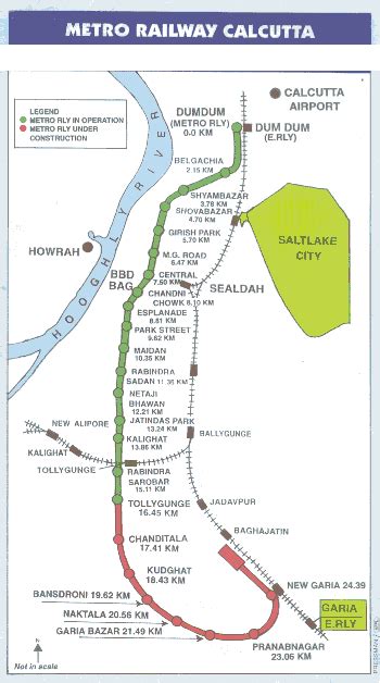 Kolkata Metro Stations New & Old Name - Railway Map