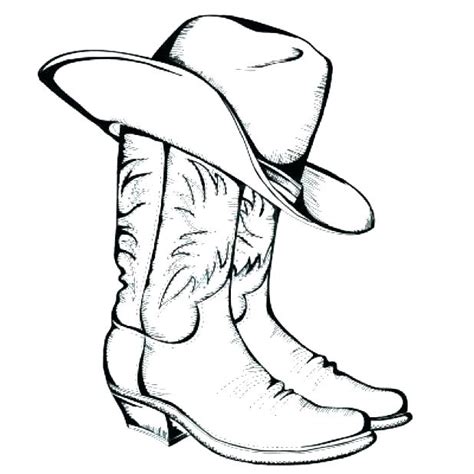 Cowboy Boot Template Printable - Customize and Print