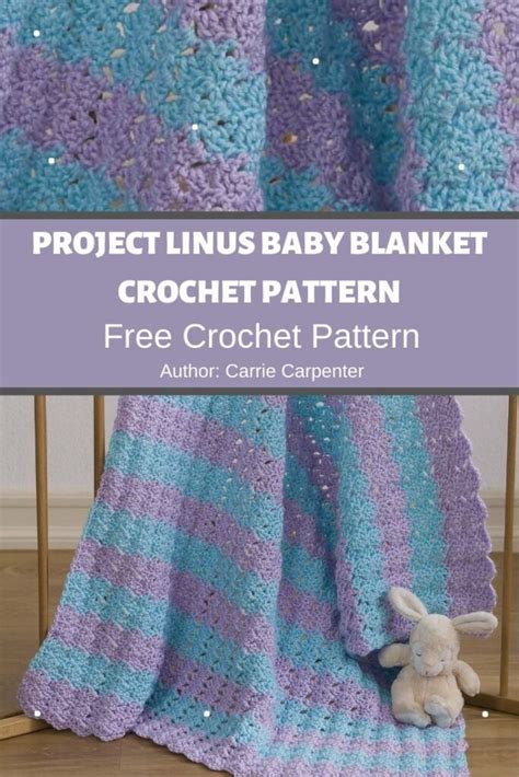 Project Linus Baby Blanket Crochet Pattern - MyCrochetPattern